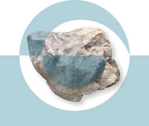 Low-intensity contactor to drive CO2 out of limestone